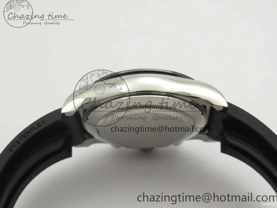 Daytona SS 1:1 Edition Noob Strap Black Best Rubber (Free SA4130 on Dial 904L Blue Extra Case Strap) 116519 0411